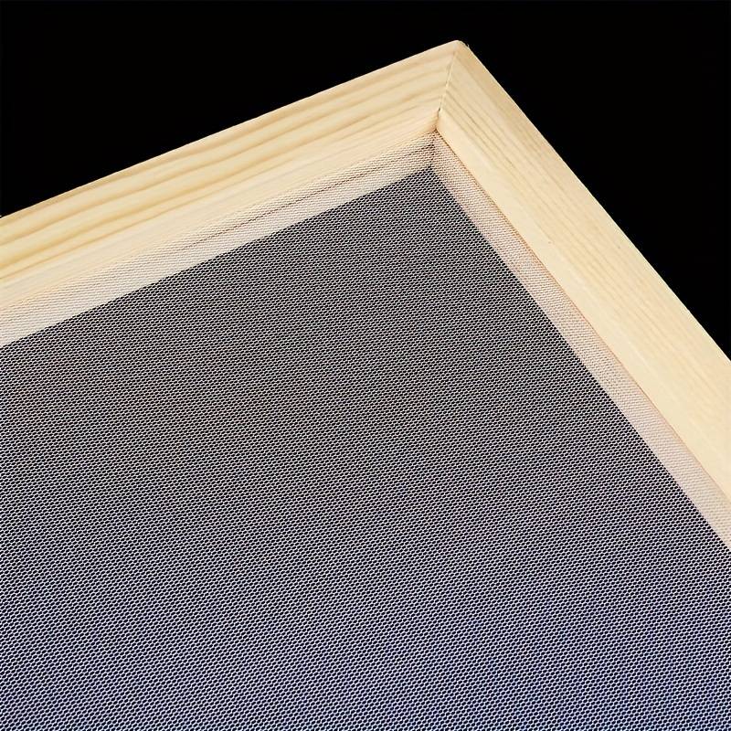 A5 Size Paper Making Screen Natural Wood Making Paper Mold - Temu